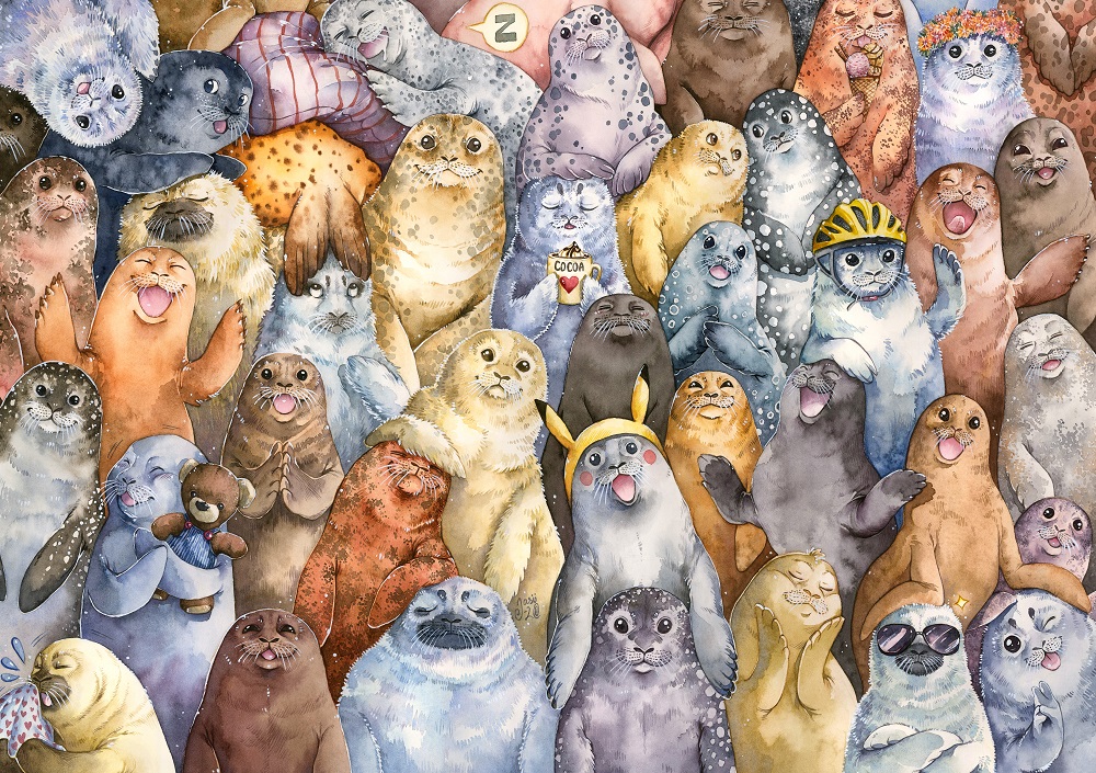 Here’s an example of a painting with great amount of details: Image