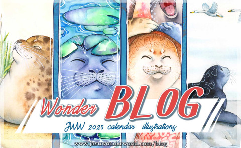 All the Seals! - 2025 Calendar illustrations