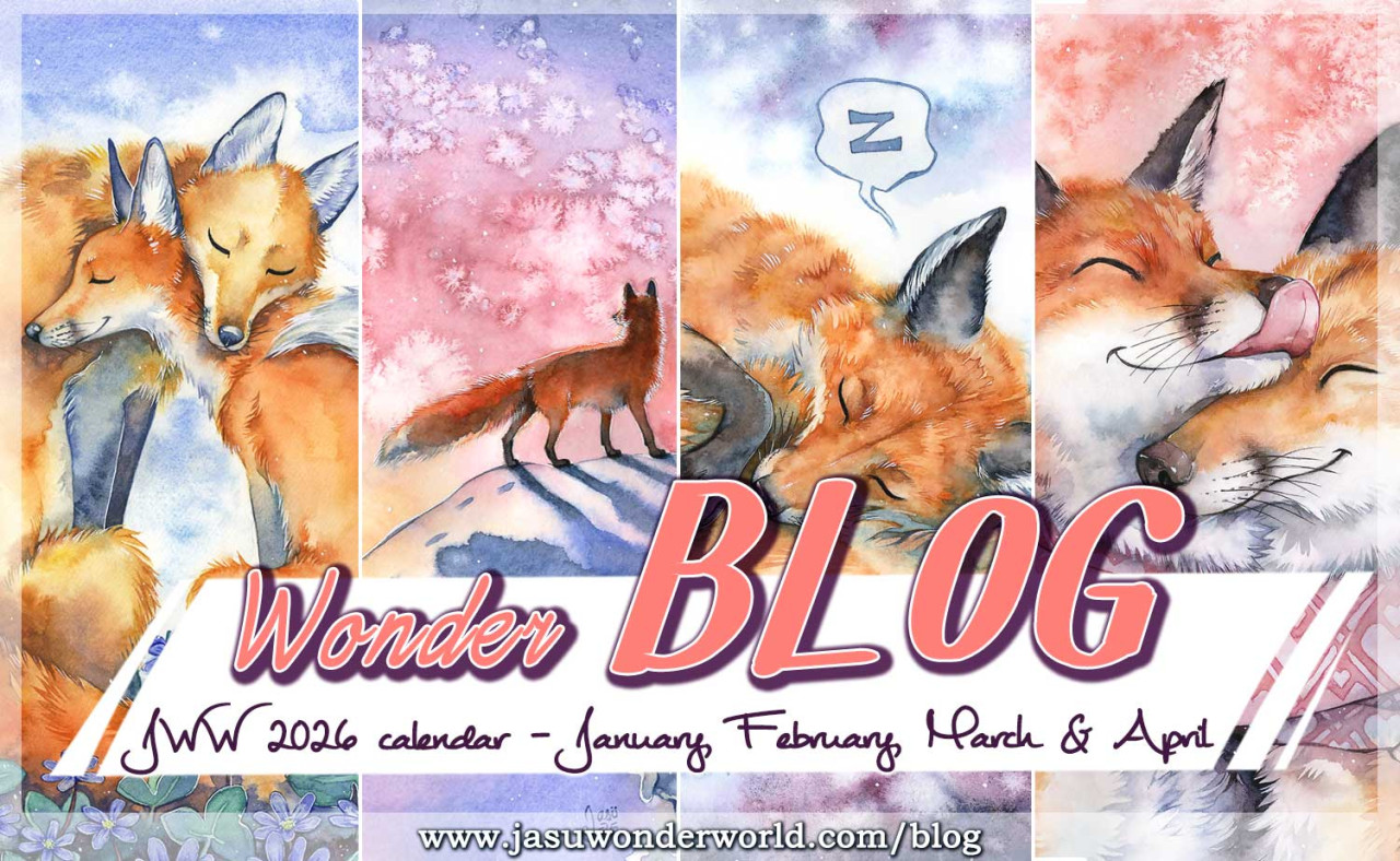 JWW Calendar 2026 - January, February, March and April