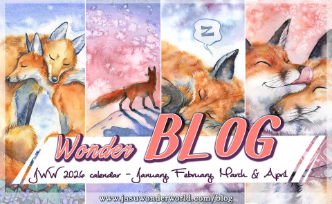 JWW Calendar 2026 - January, February, March and April