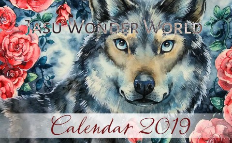 Jasu Wonder World Calendar 2019 - December (wip)