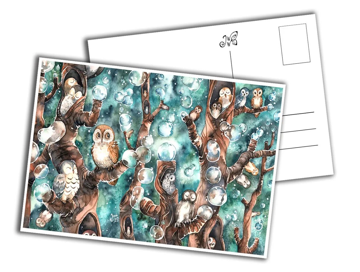 Card - The Kingdom of Owls
