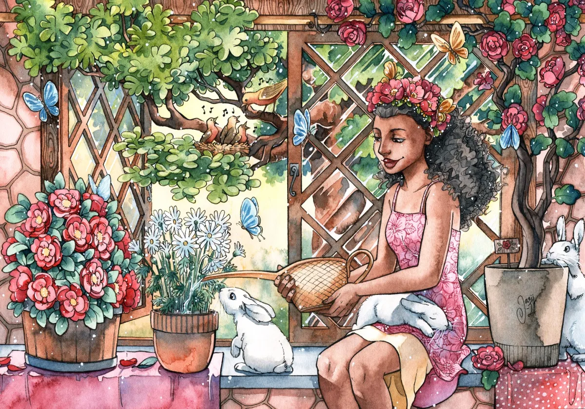 Original Painting - The Caretaker