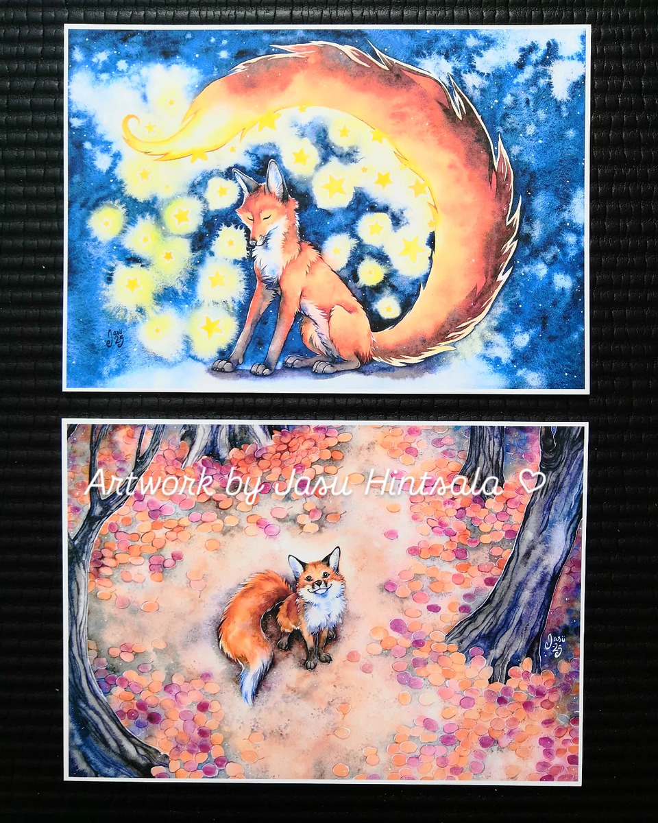 Just a few big postcards for Hypecon and now my printer can rest till Tuesday. 🤭