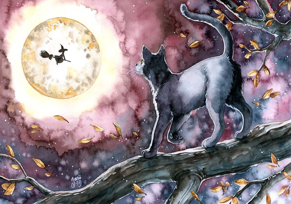 Print - Full Moon Night