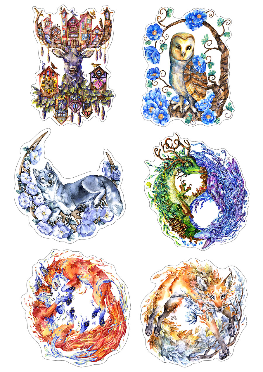 Sticker Set - Fantasy