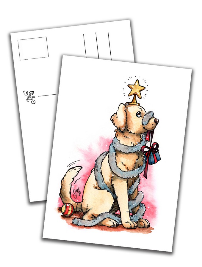 Card - A Good Boy for Christmas