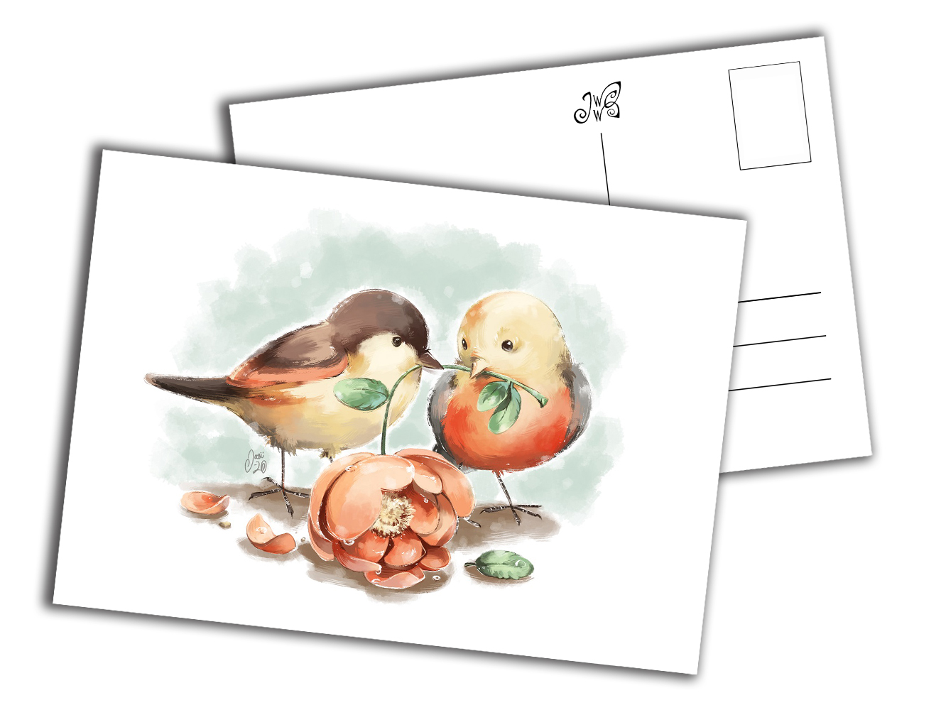 Card - Love Birds