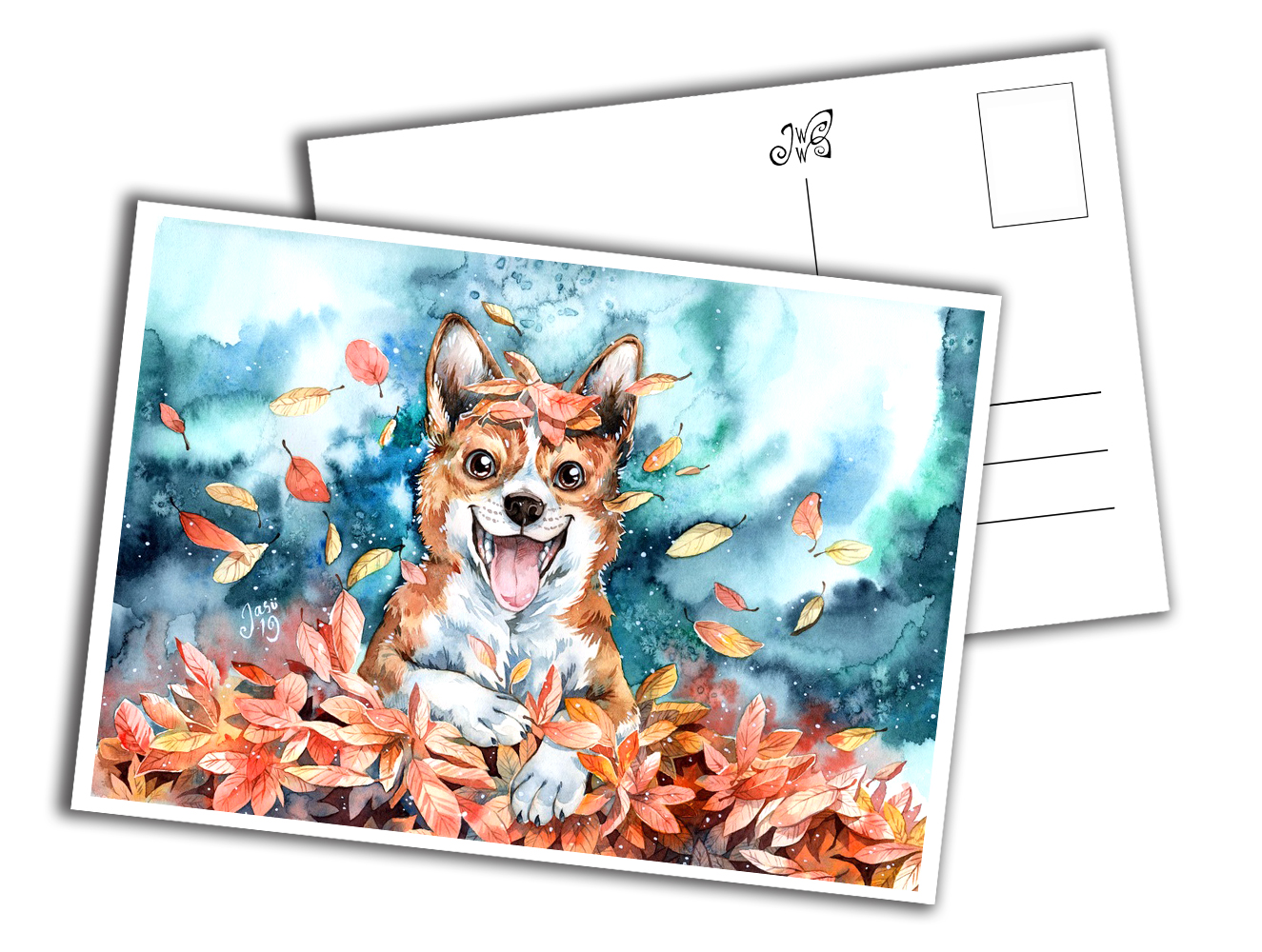 Card - Corgi