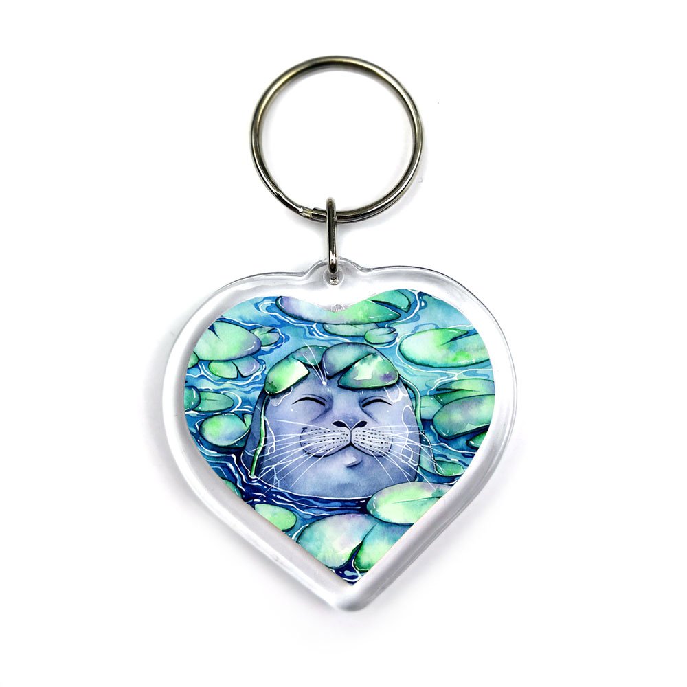 Keychain - Happy Seal