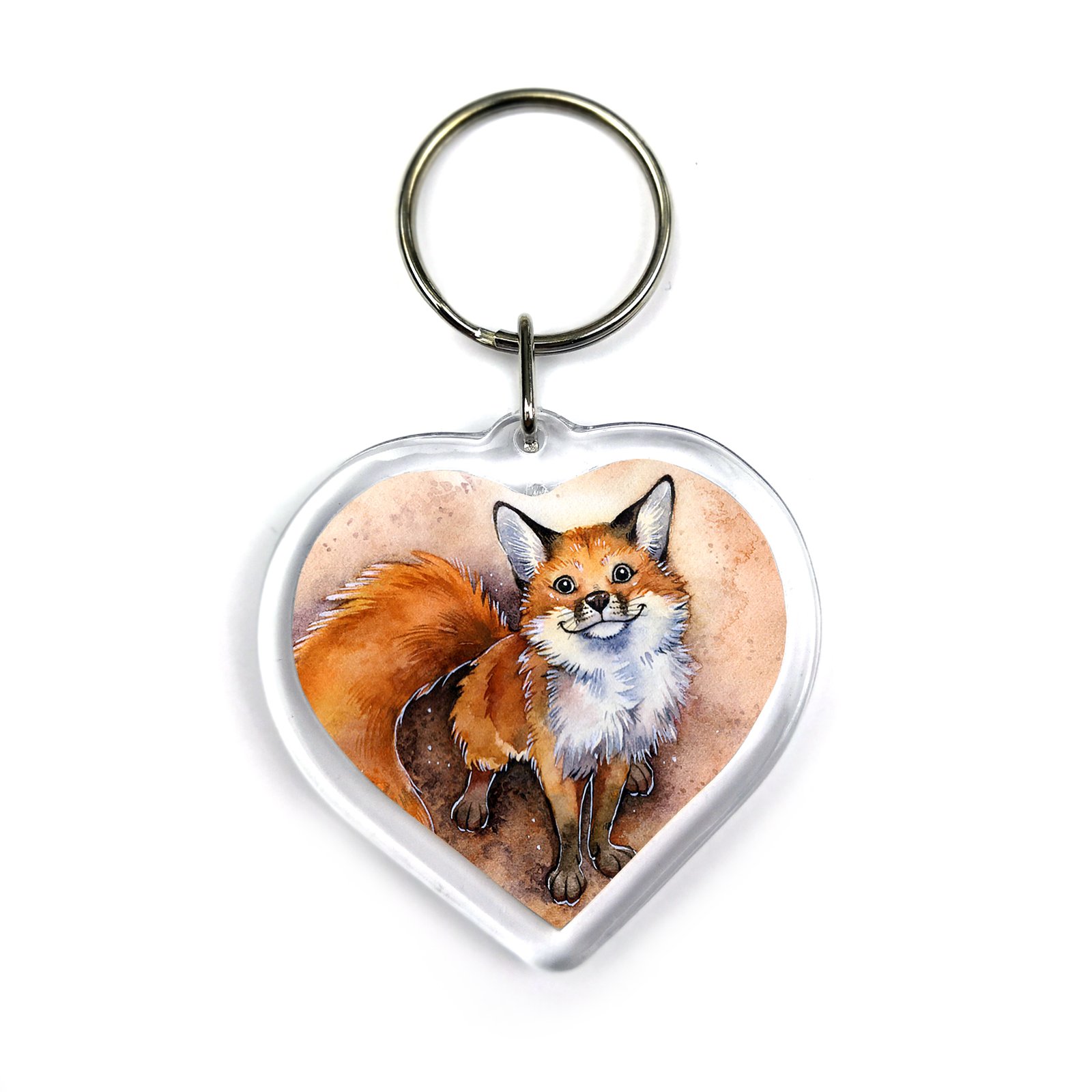 Keychain - Smiling Fox