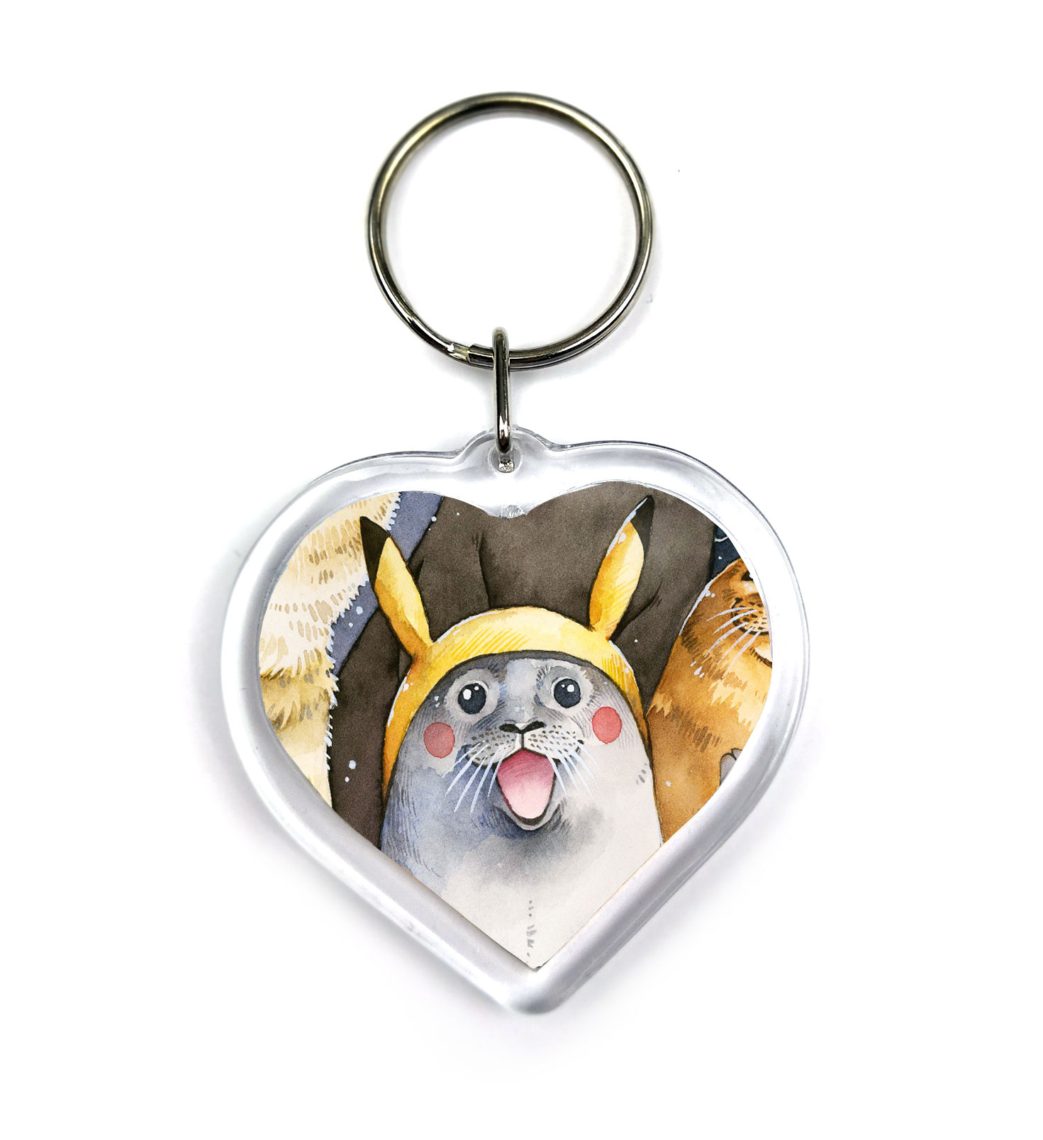 Keychain - Pikachu Seal