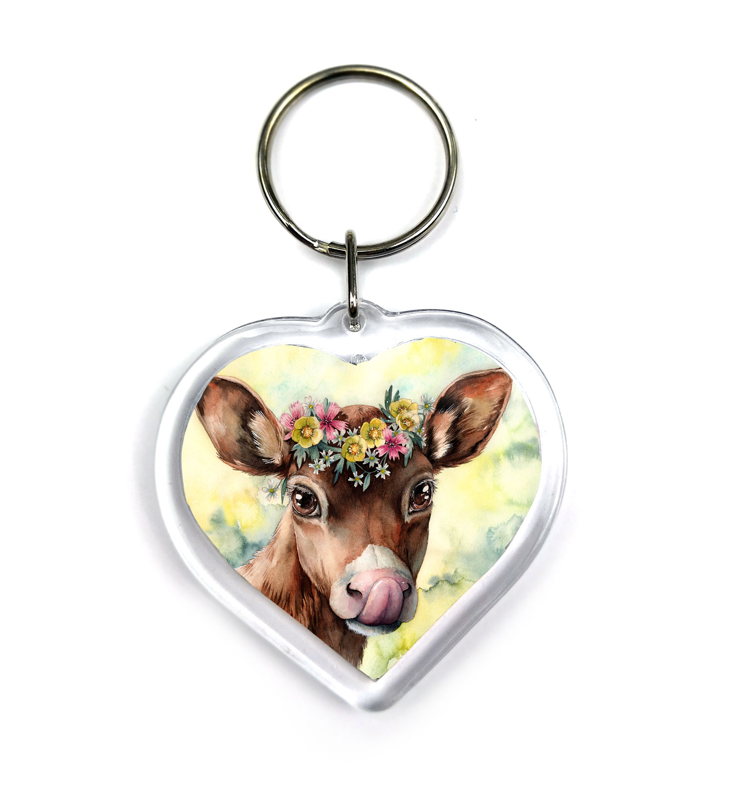 Calf with a Flower Crown