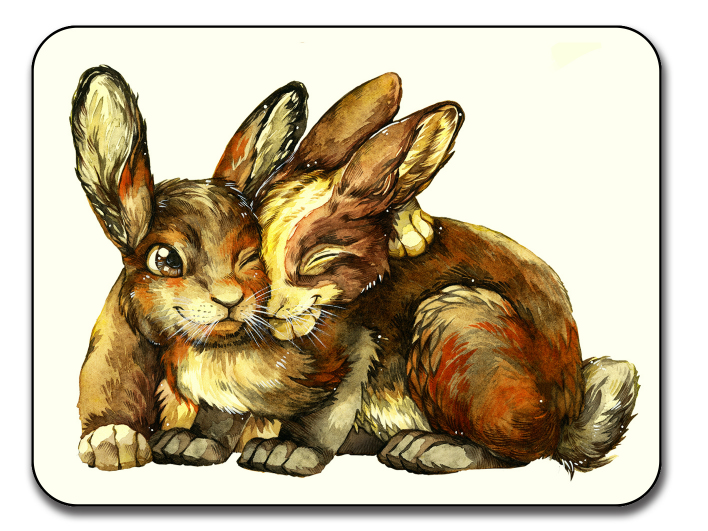 Magnet - Bunny Friends