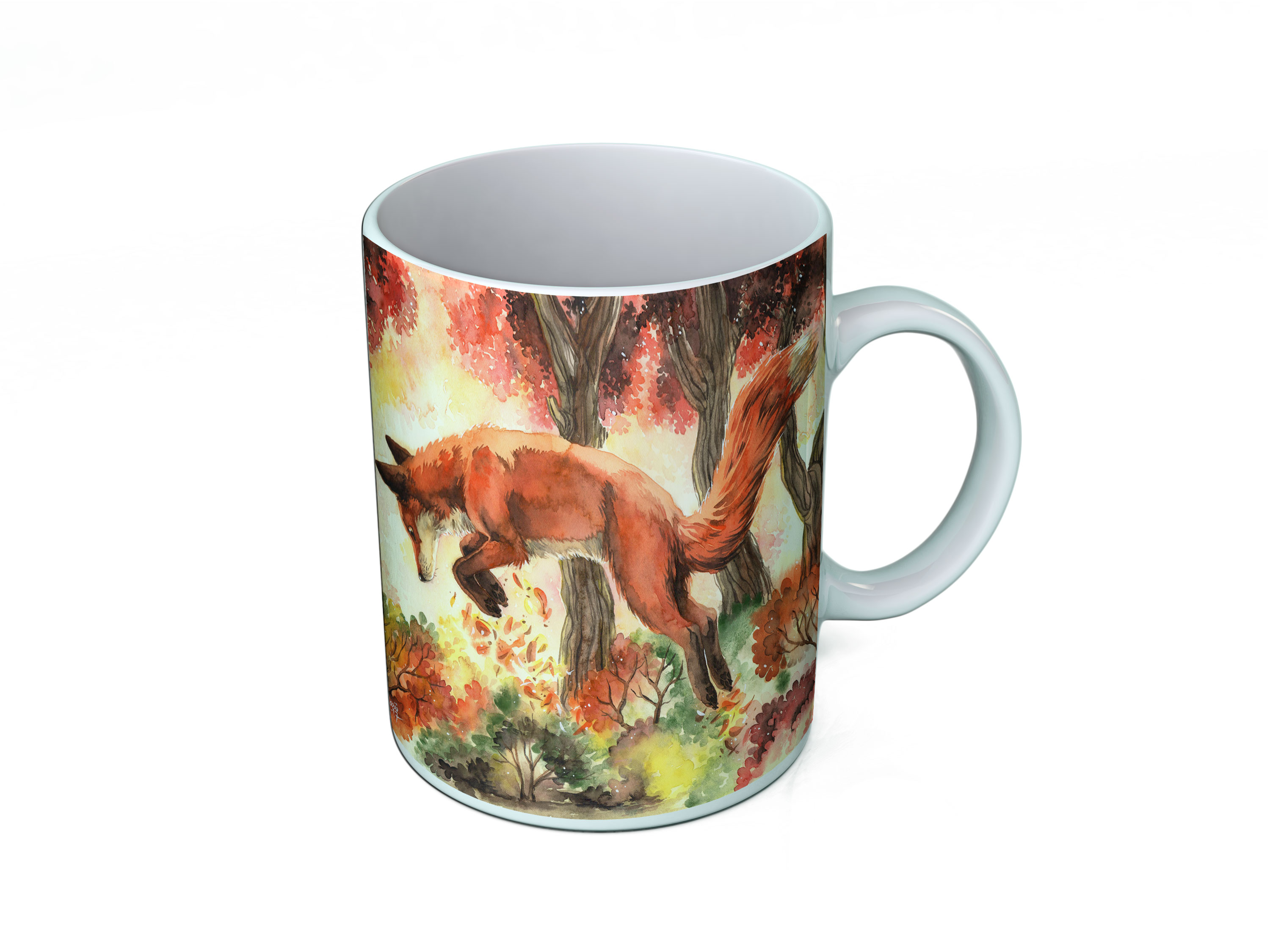 Mug - Jumping Fox