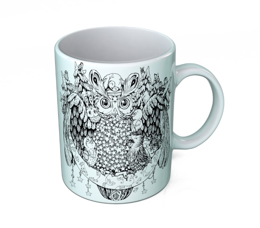 Mug - Owl Family