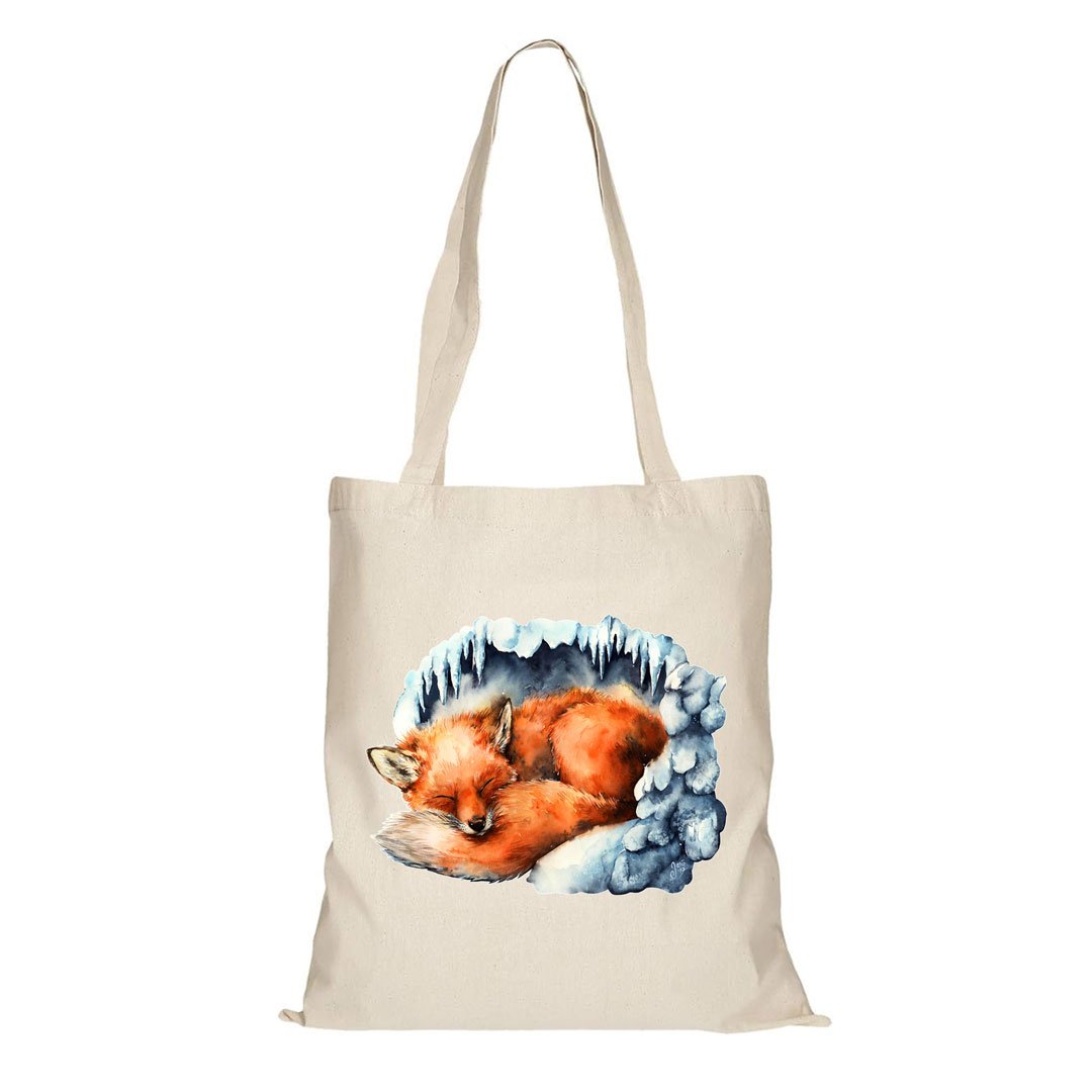 Shopping Bag - Fox in Winter