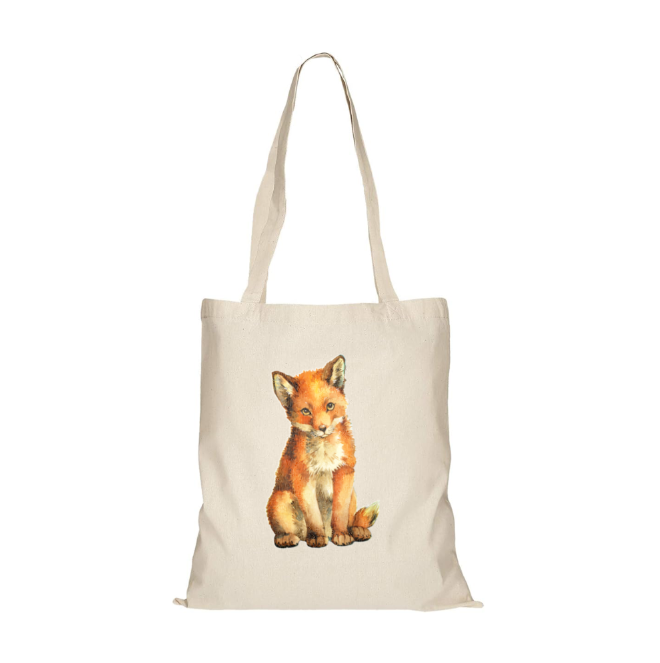 Shopping Bag - Baby Fox Cub