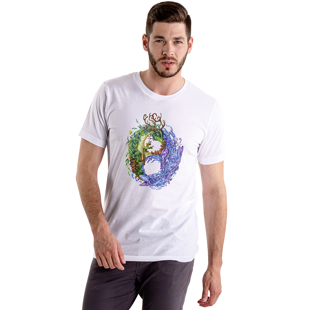 Yin & Yang Dragons T-shirt