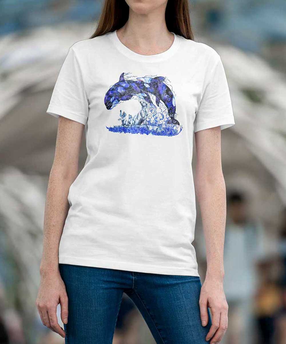 T-shirt - Playtime Killer Whales 