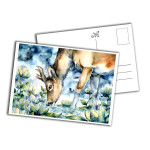 Card - Deer at Dusk