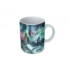 Mug - Fox Watching Northern Lights