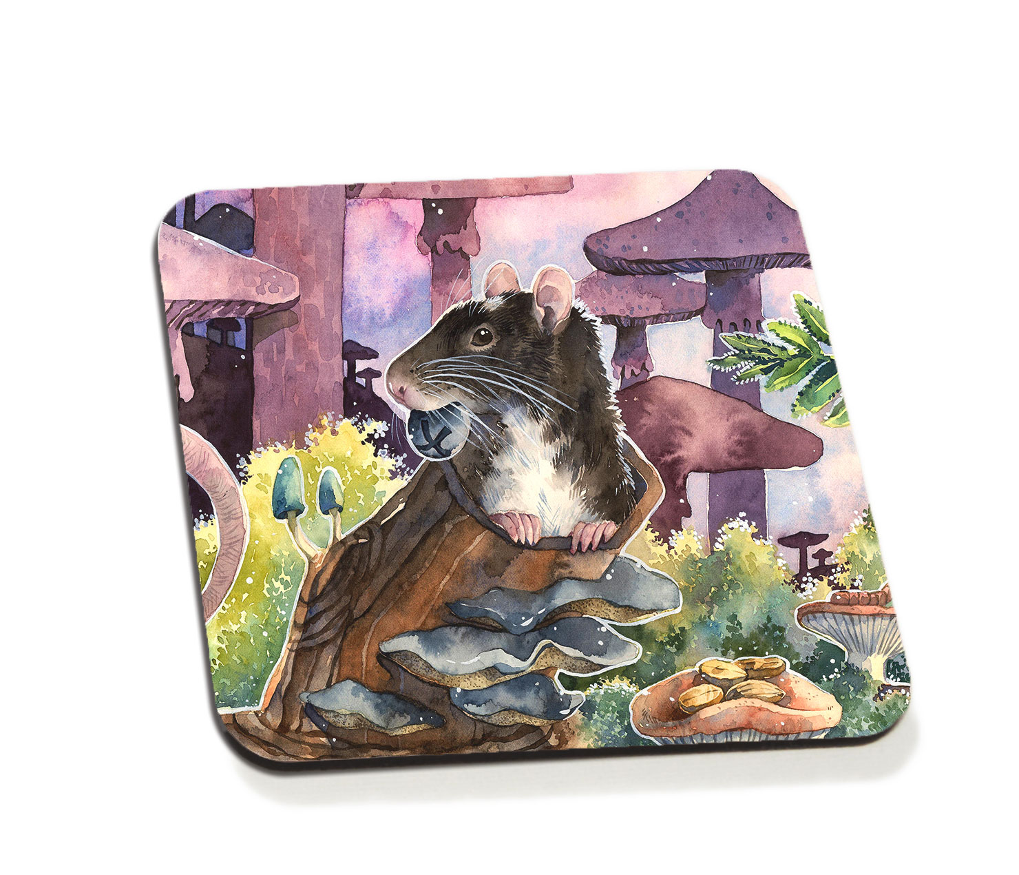 Rat with a Snack