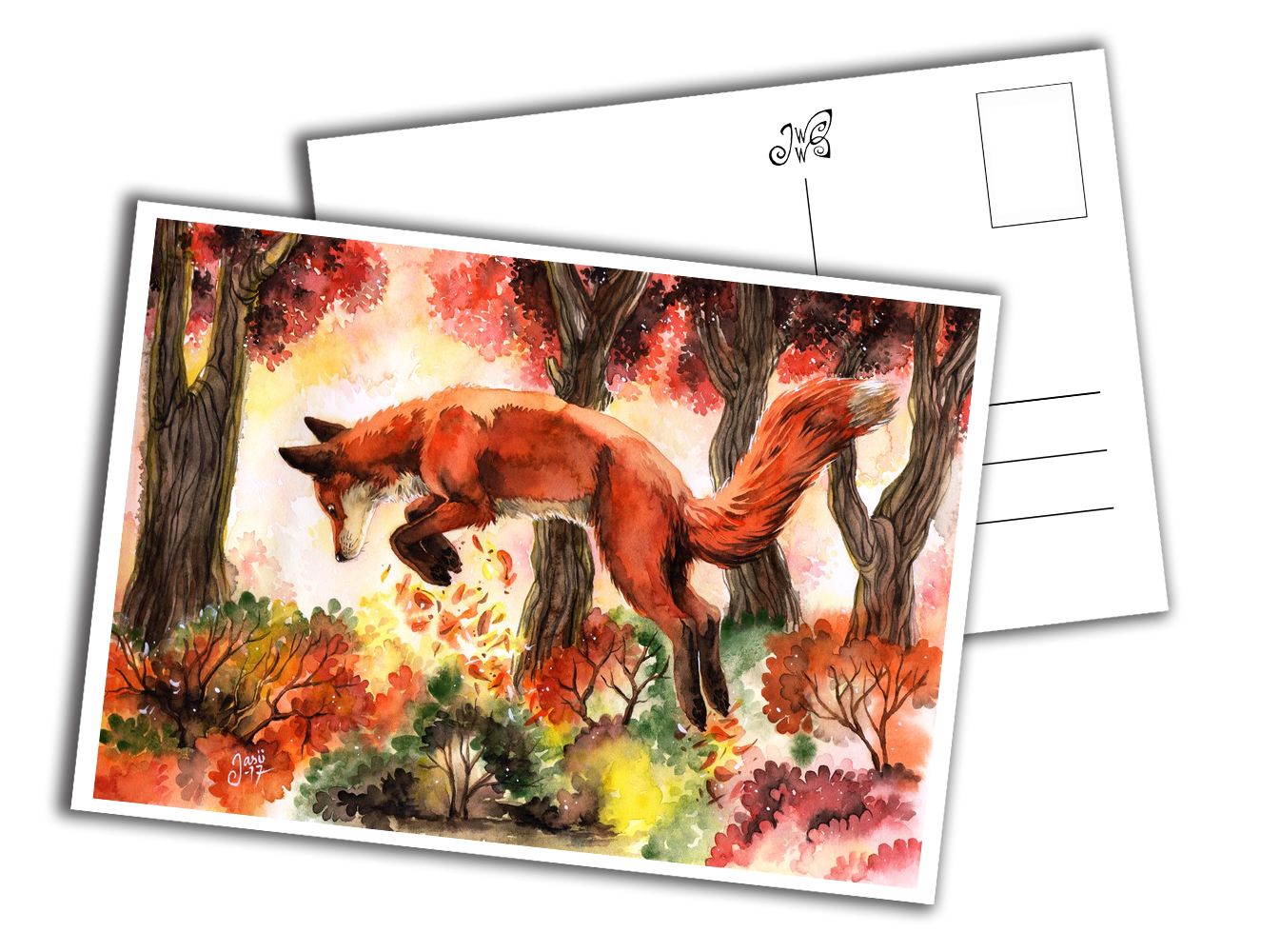 Jumping Fox
