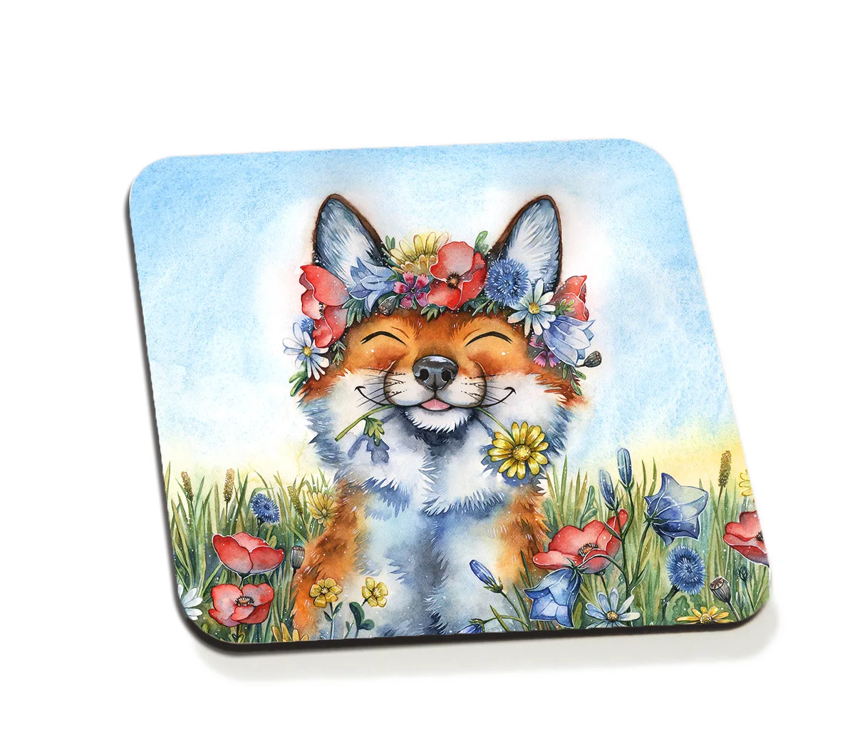 Fox with a Flower Crown - photo 5