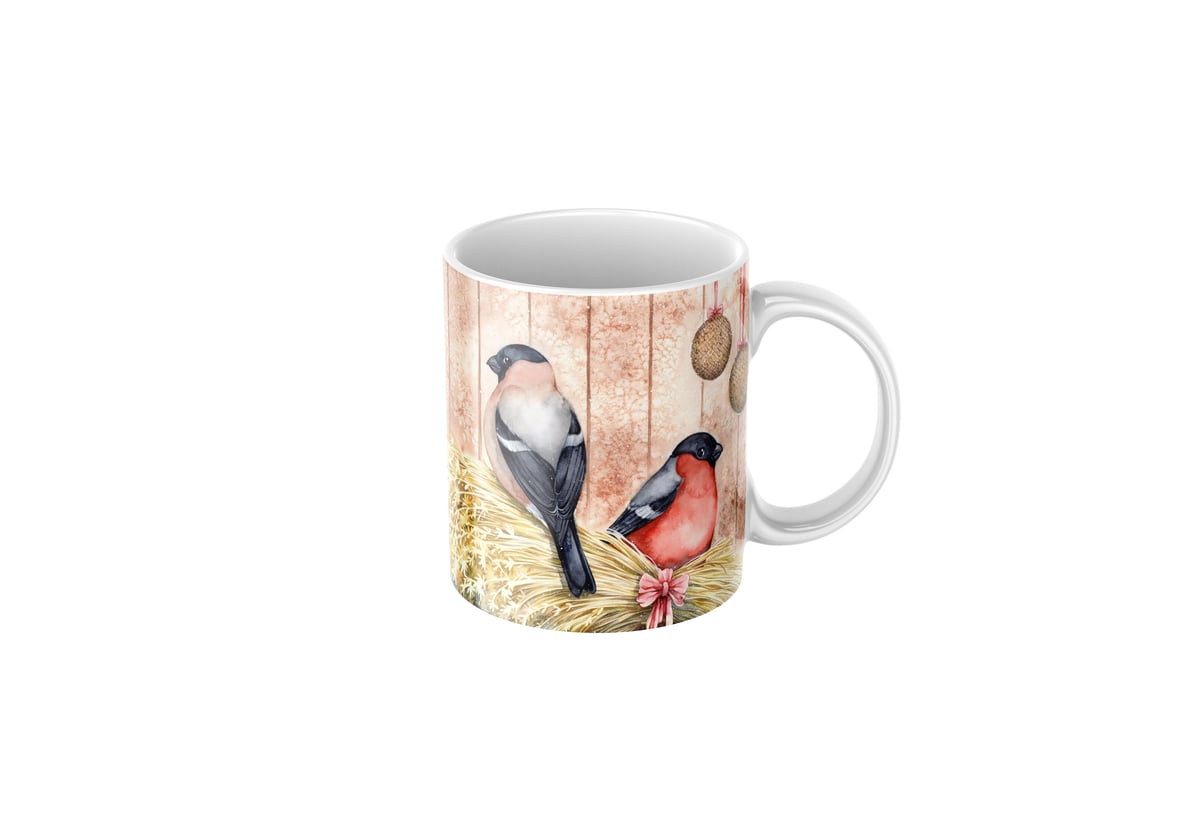 Christmas Bullfinches