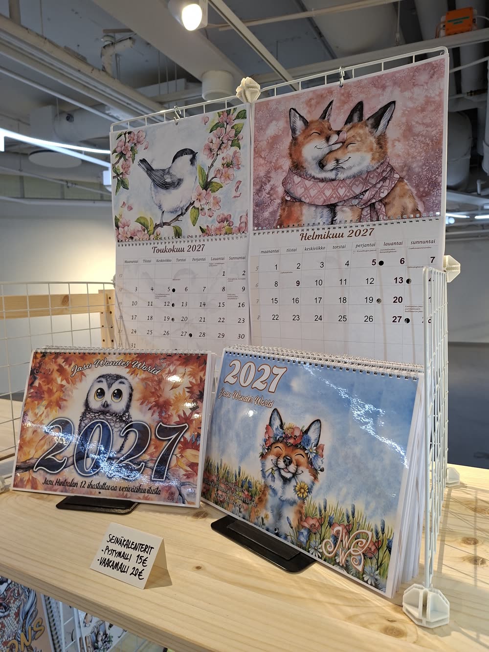 Jasu Wonder World pop-up store at Forum Helsinki