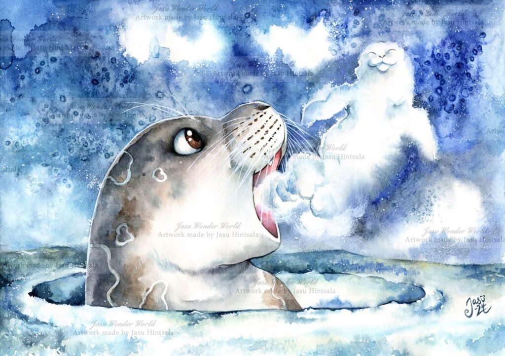 All the Seals! - 2025 Calendar illustrations