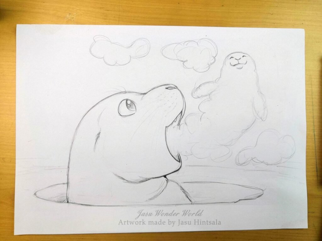 All the Seals! - 2025 Calendar illustrations