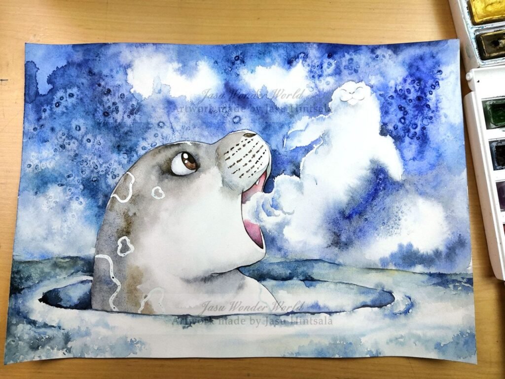 All the Seals! - 2025 Calendar illustrations
