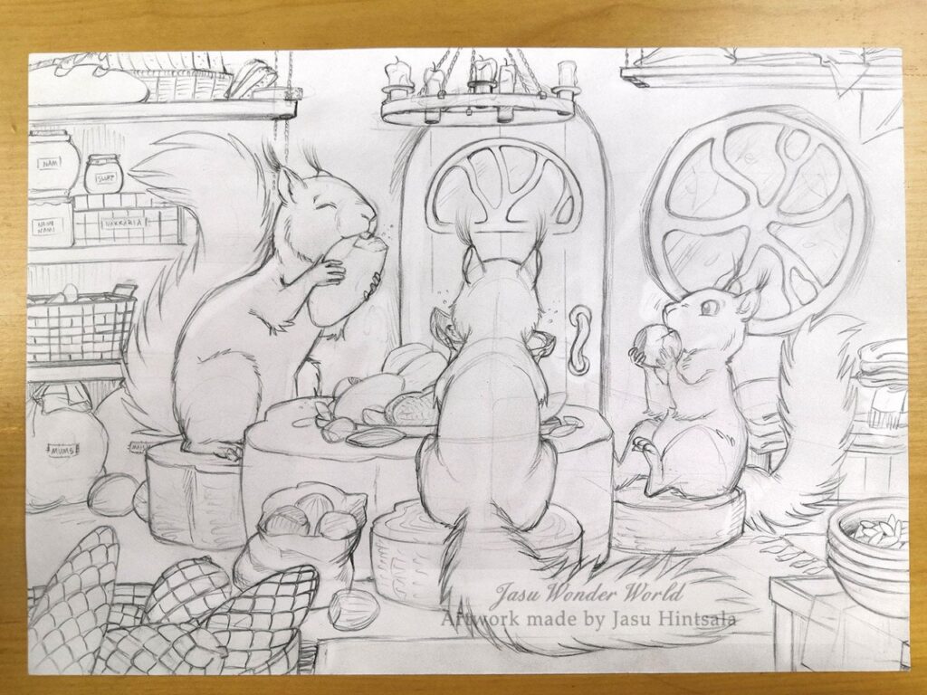 JWW 2024 Calendar - All the Squirrels