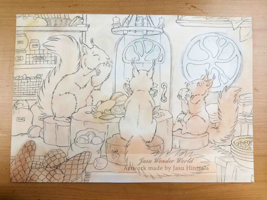 JWW 2024 Calendar - All the Squirrels