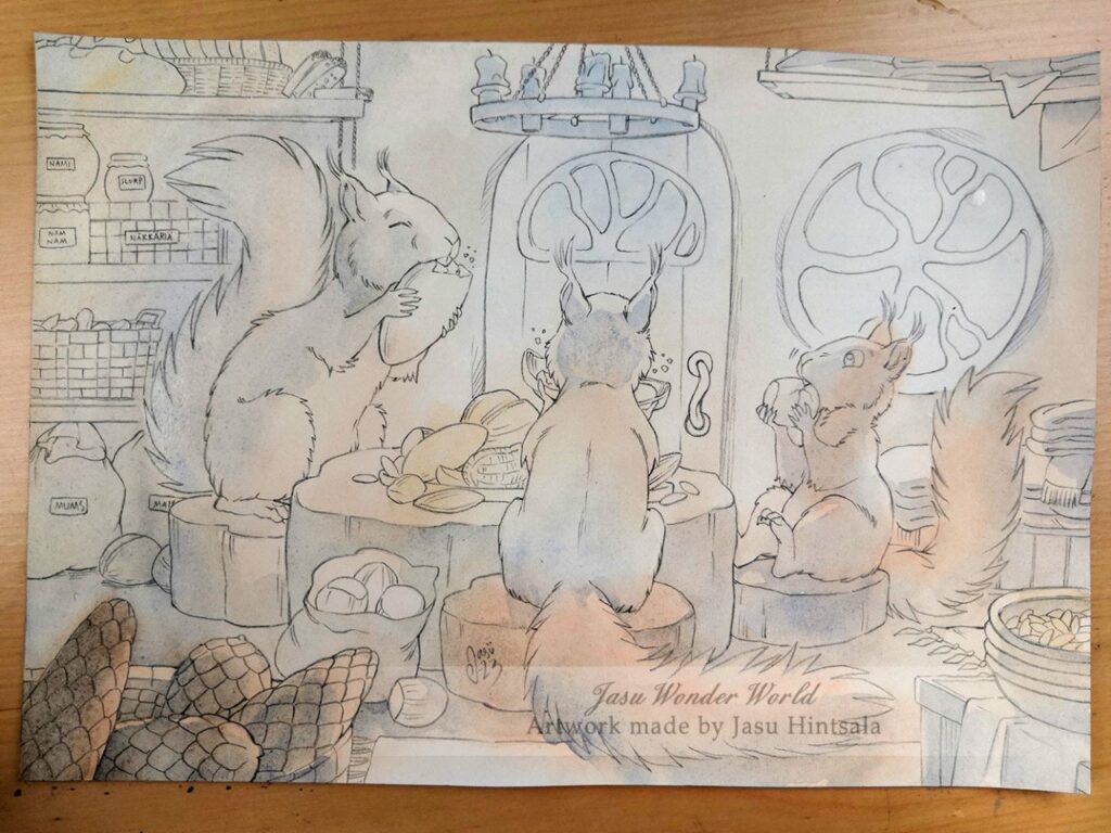 JWW 2024 Calendar - All the Squirrels