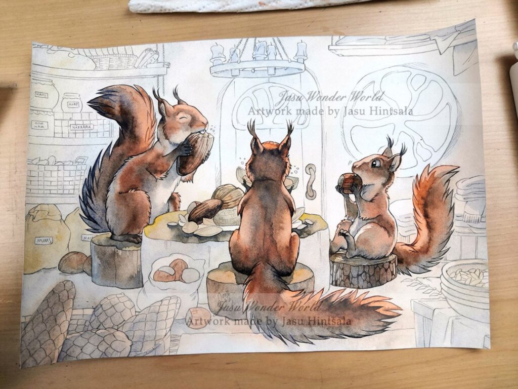 JWW 2024 Calendar - All the Squirrels