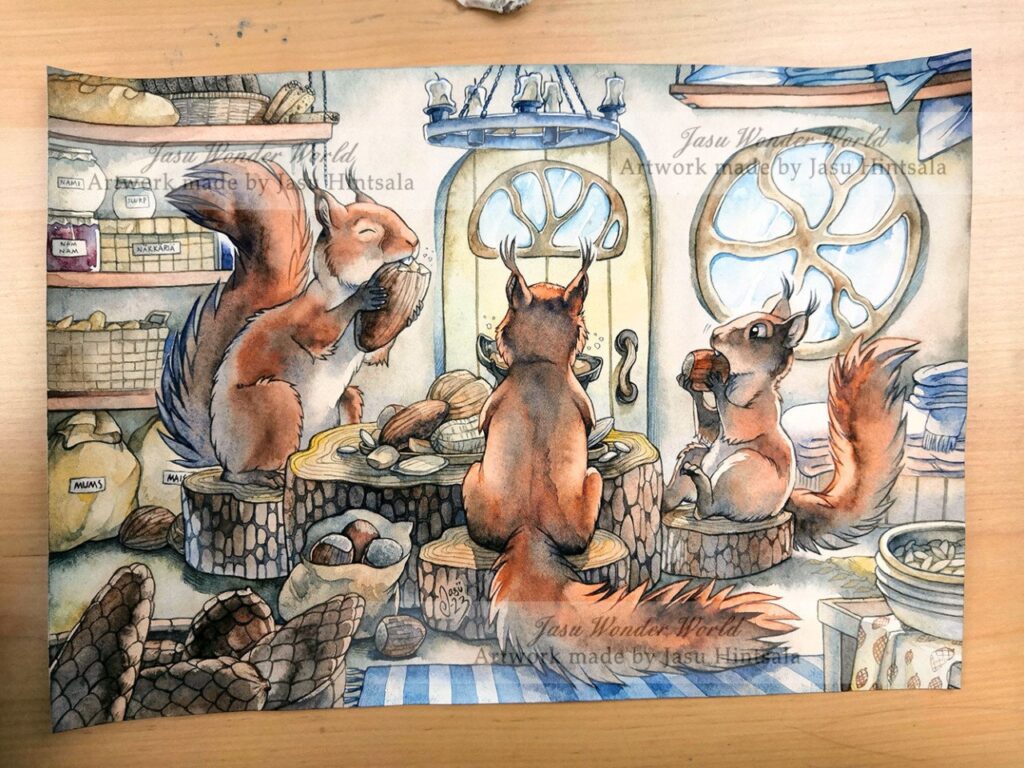 JWW 2024 Calendar - All the Squirrels