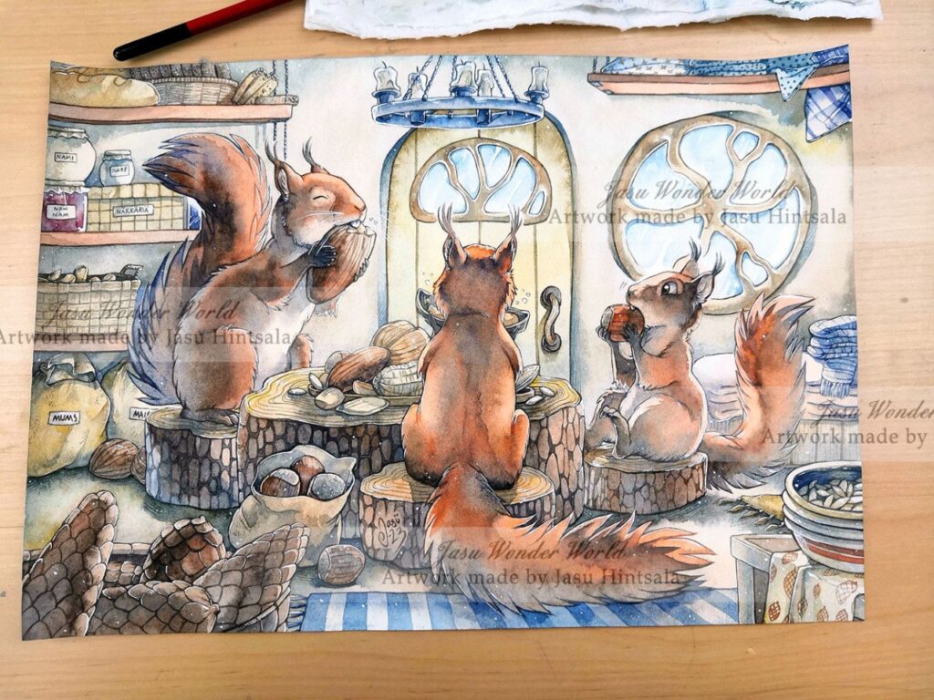 JWW 2024 Calendar - All the Squirrels