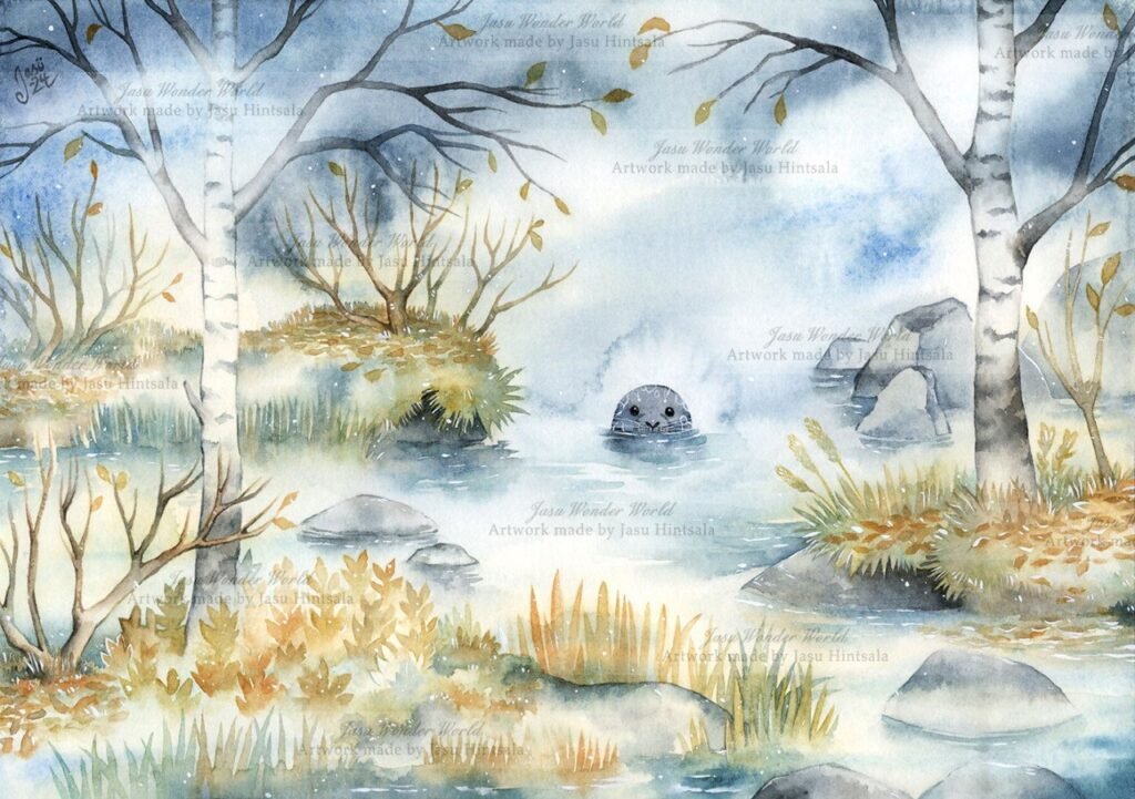 All the Seals! - 2025 Calendar illustrations