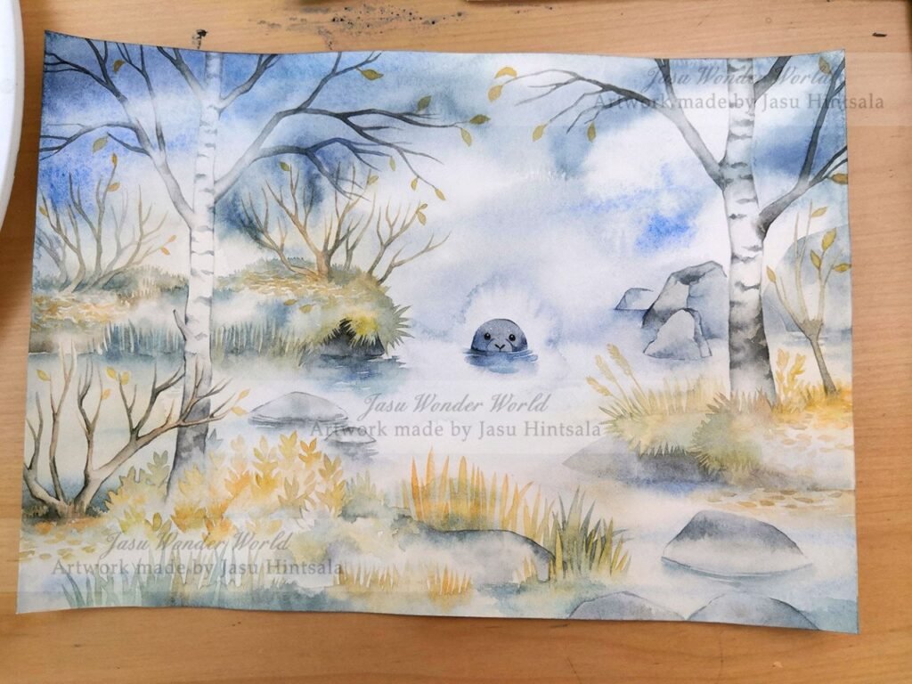 All the Seals! - 2025 Calendar illustrations