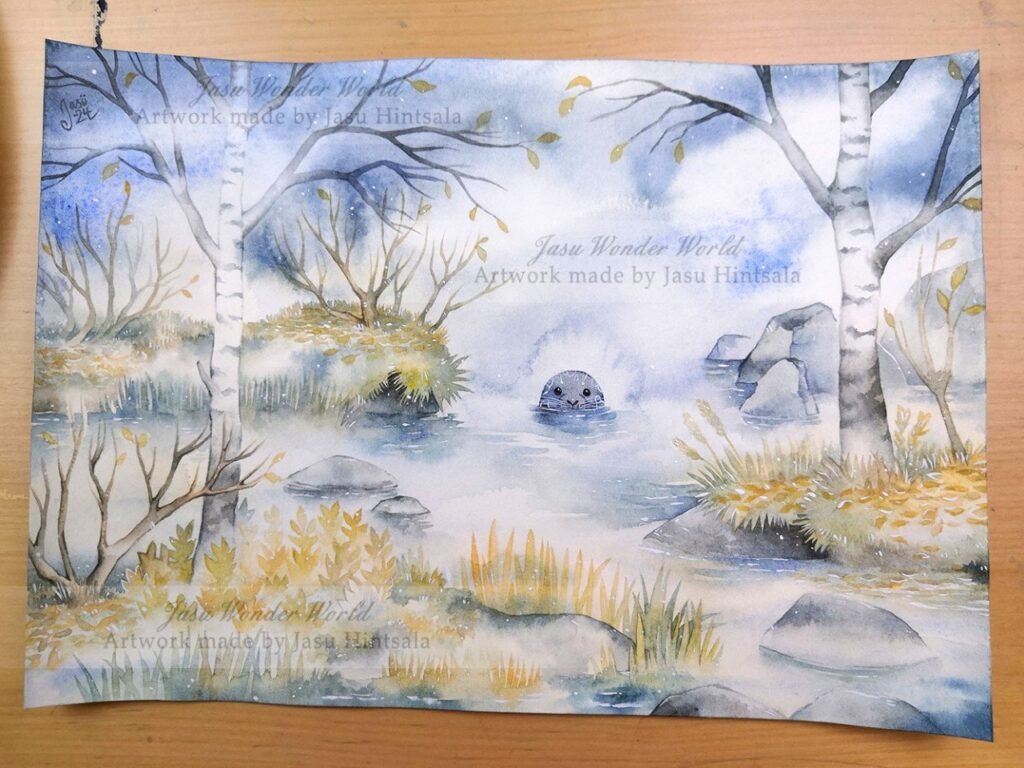 All the Seals! - 2025 Calendar illustrations