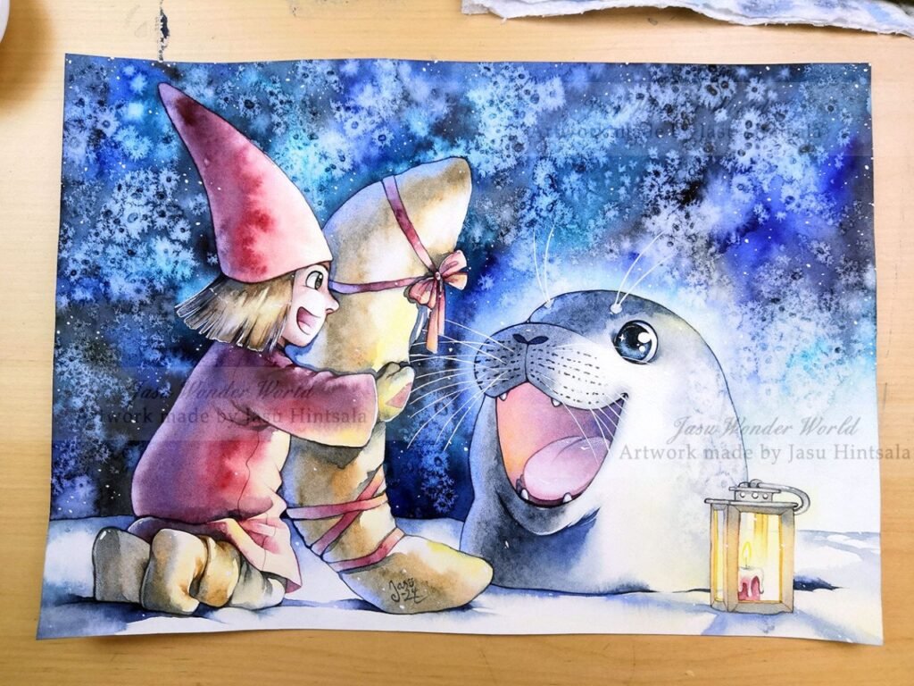All the Seals! - 2025 Calendar illustrations