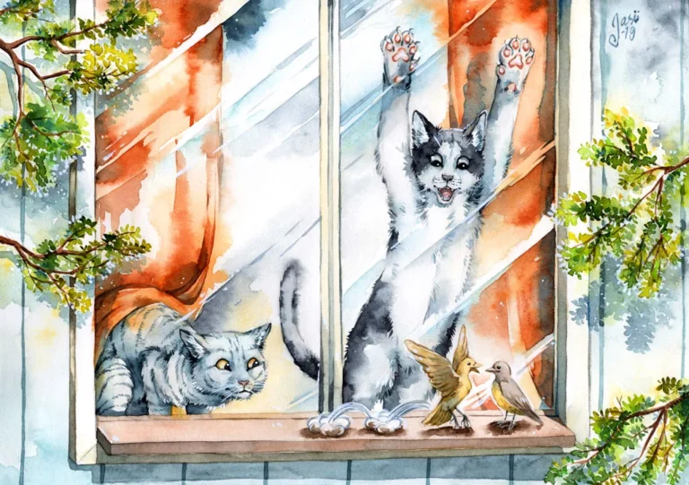 April - Calendar Illustrations