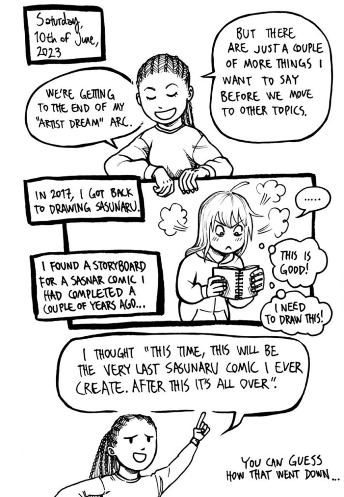 My Wonderful Artist Life Comic Diary - Part 16