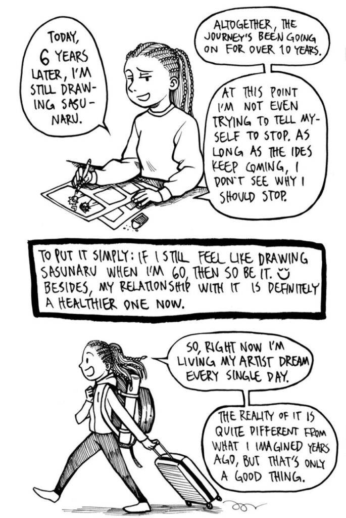 My Wonderful Artist Life Comic Diary - Part 16