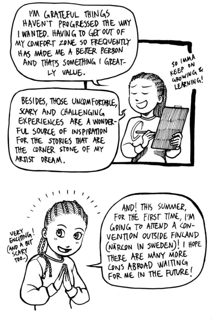 My Wonderful Artist Life Comic Diary - Part 16