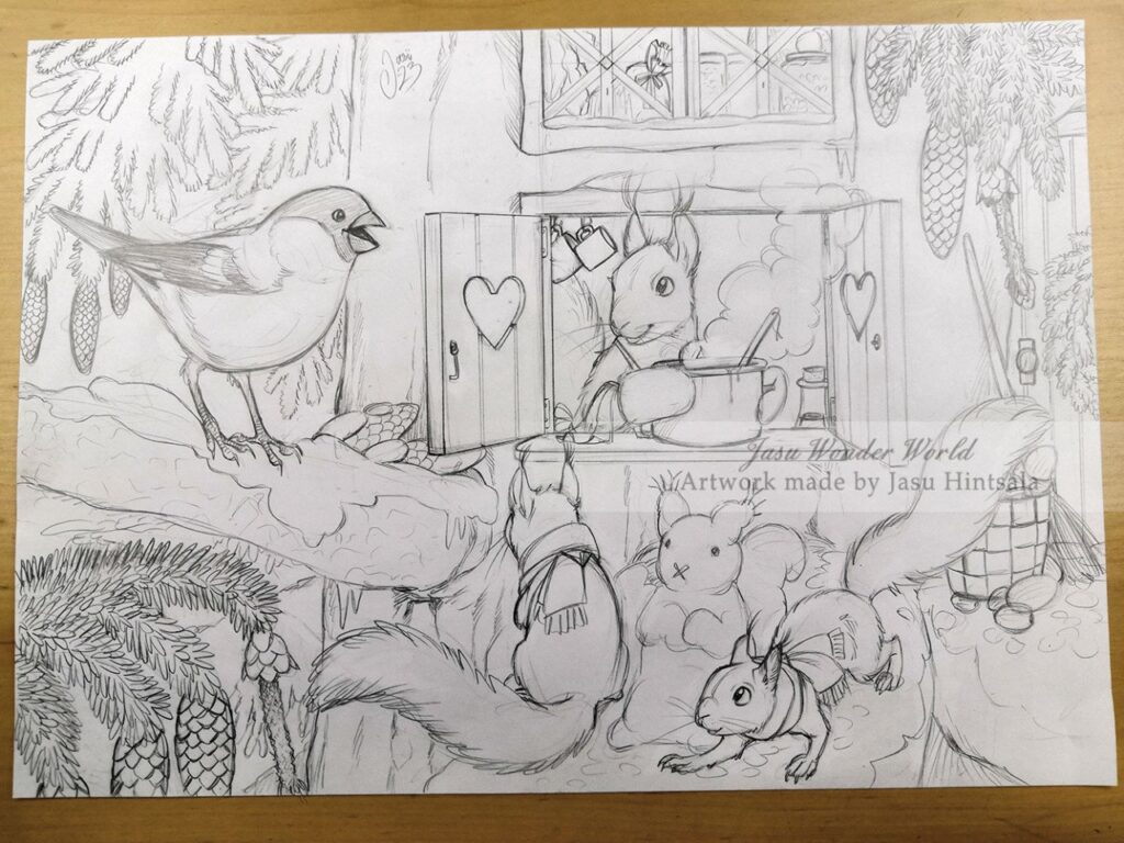 JWW 2024 Calendar - All the Squirrels