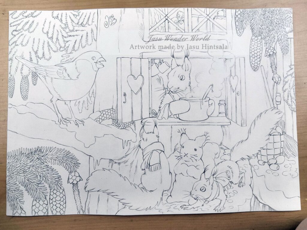 JWW 2024 Calendar - All the Squirrels